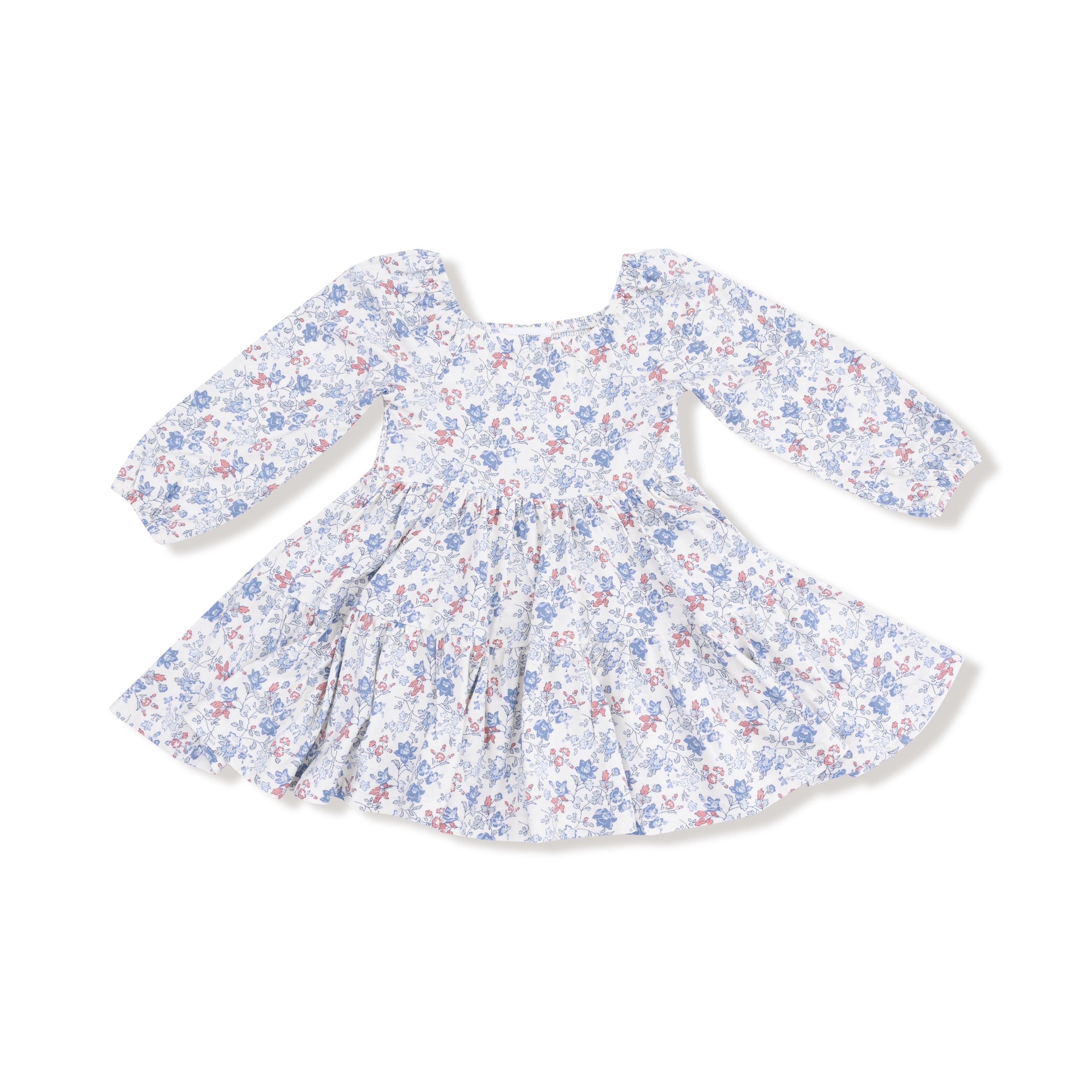 Cap Sleeve Dress with Bamboo Legging - Country Girl Floral