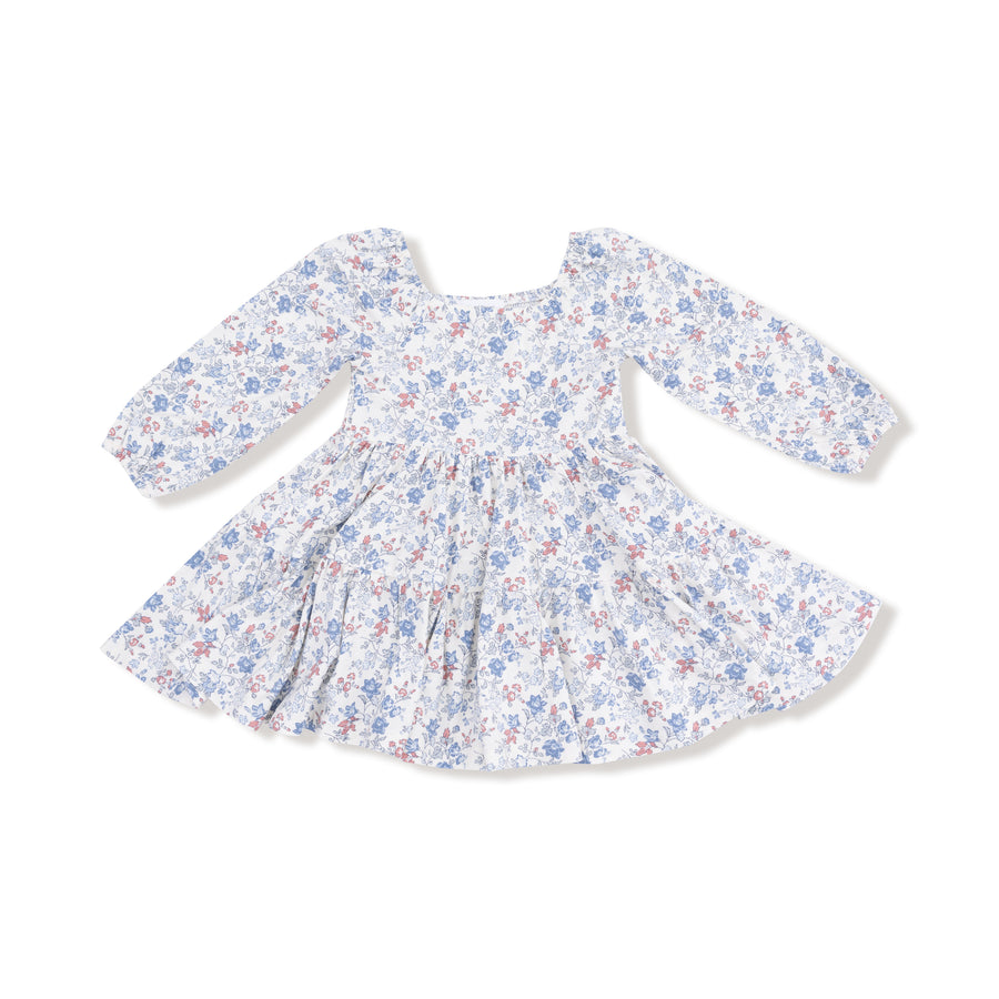 Cap Sleeve Dress with Bamboo Legging - Country Girl Floral