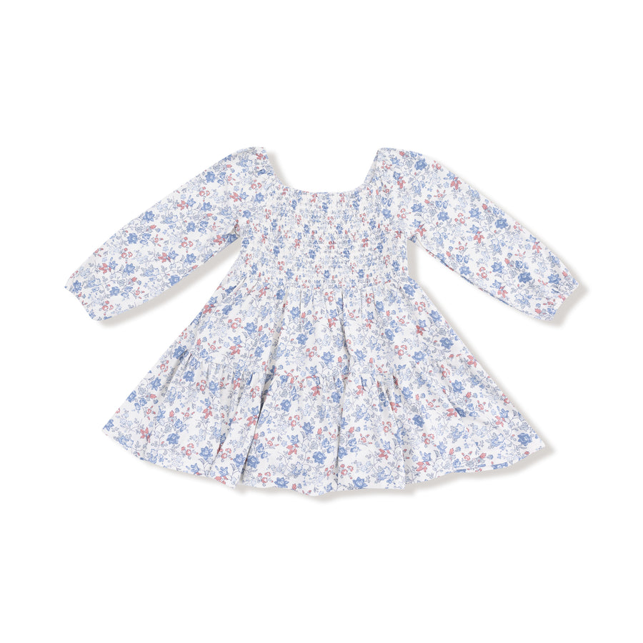Cap Sleeve Dress with Bamboo Legging - Country Girl Floral