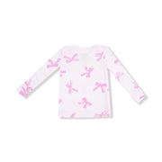 Long Sleeve Bamboo Loungewear Set - Pretty Bows