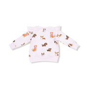 Ruffle Sweatshirt and Bamboo Leggings - Best Friend Dogs