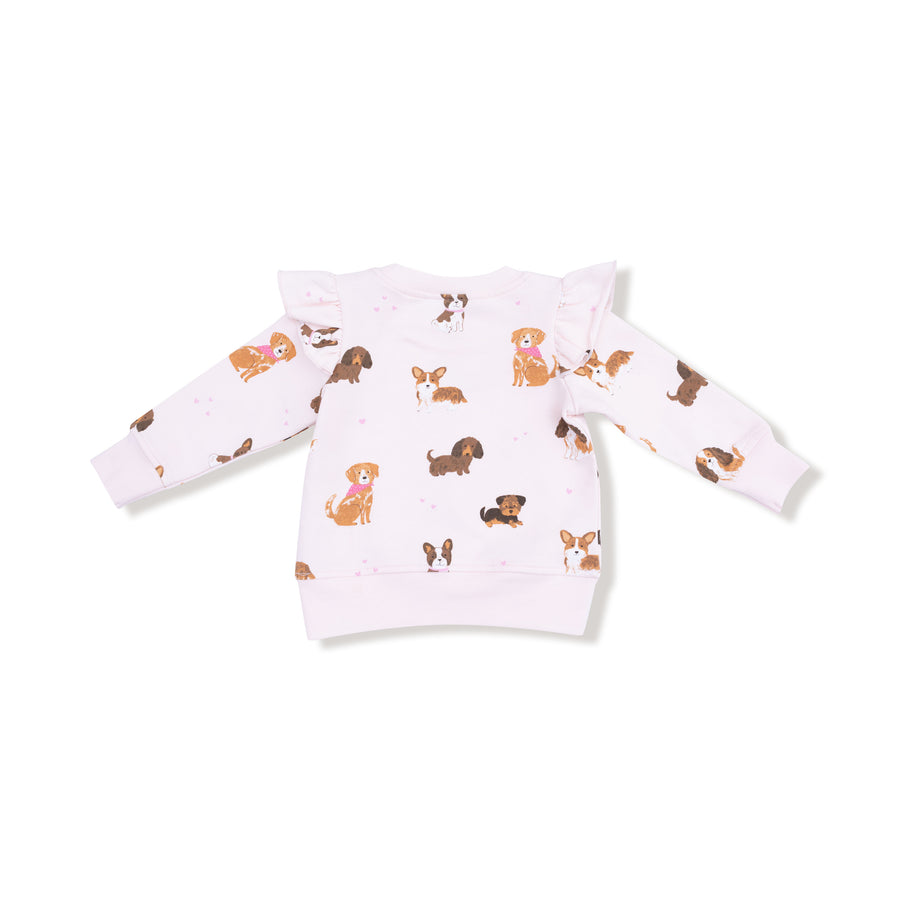 Ruffle Sweatshirt and Bamboo Leggings - Best Friend Dogs
