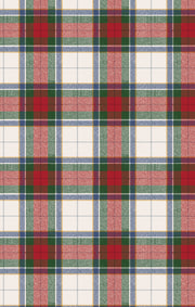 Big Tulle Bow- Holiday Plaid