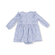 Ruffle Long Sleeve Bodysuit Dress - Country Calico