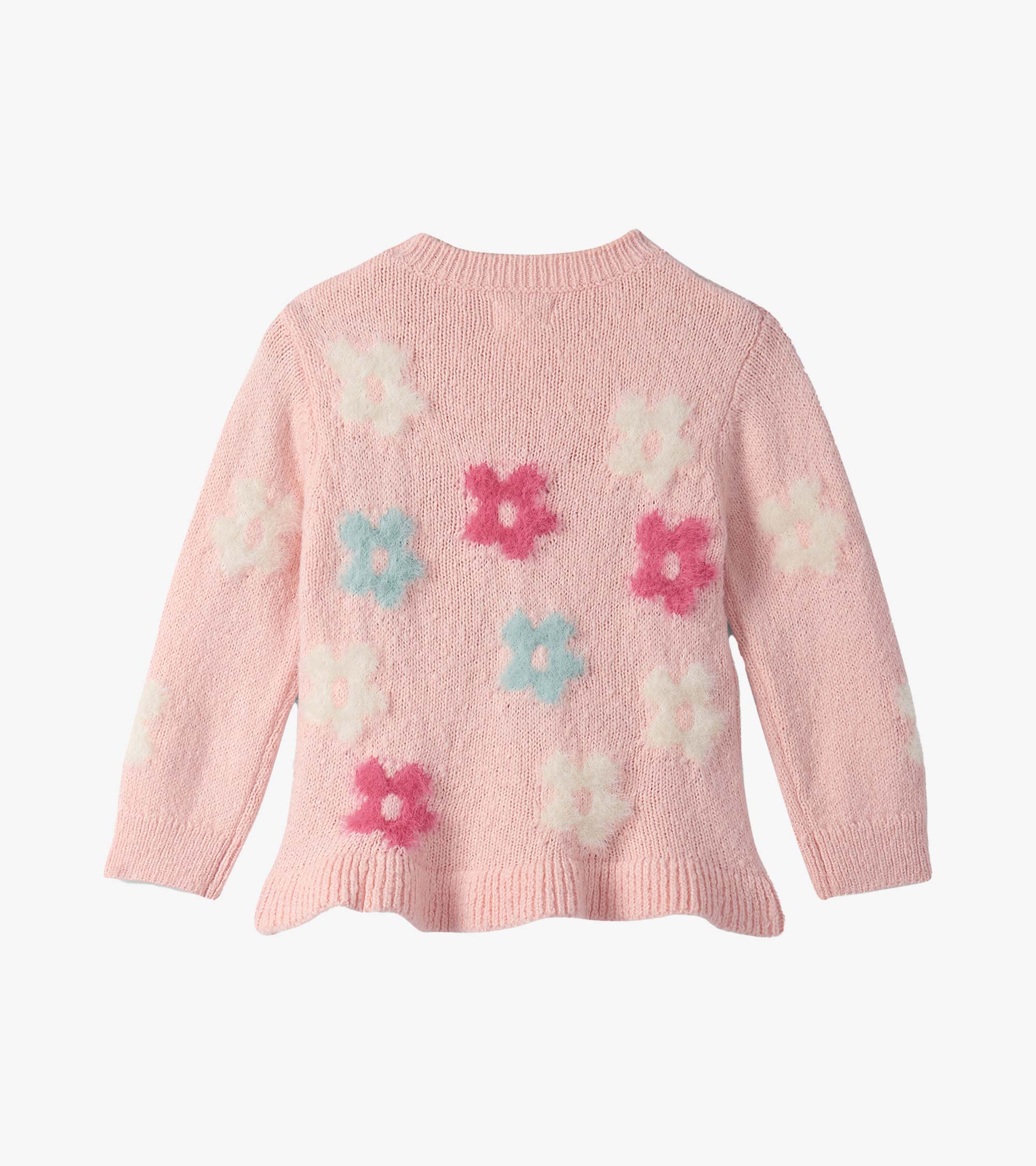 Pretty Sweater - English Rose Flowers