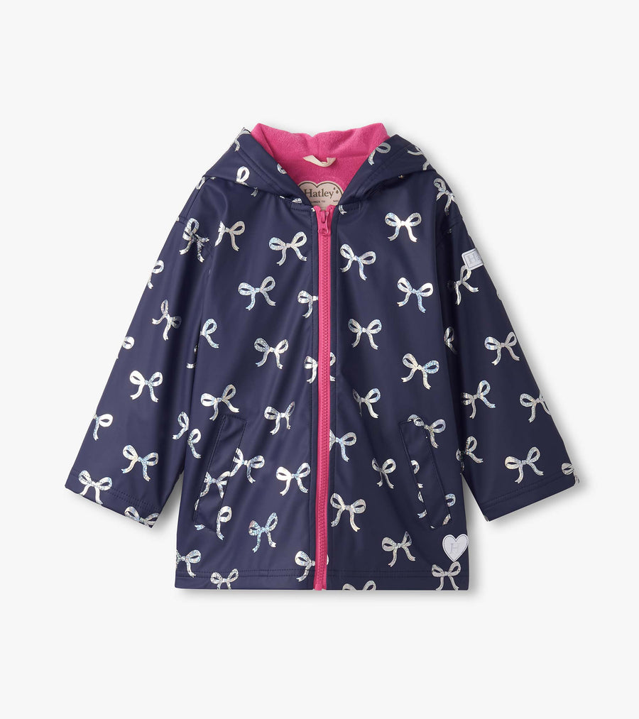 Zip Up Rain Jacket - Foil Bows