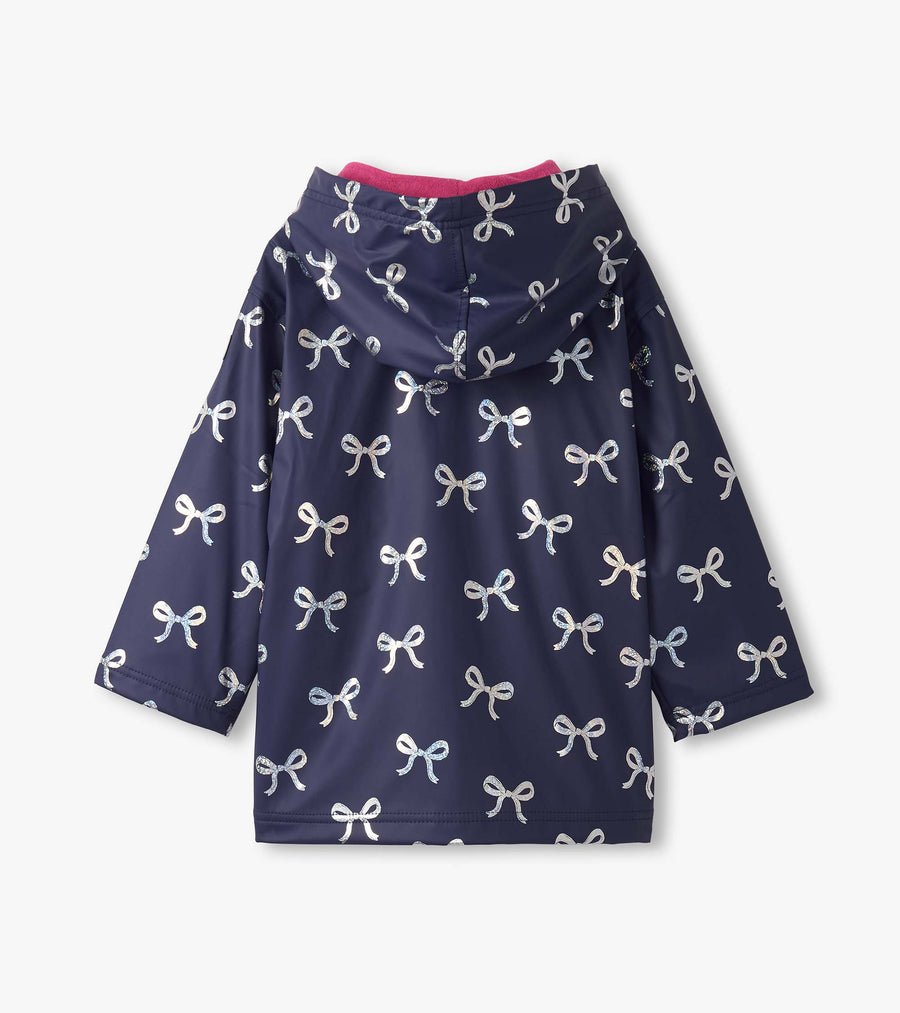 Zip Up Rain Jacket - Foil Bows