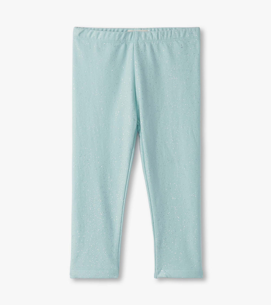 Hot Melt Cozy Leggings - Pastel Turquoise