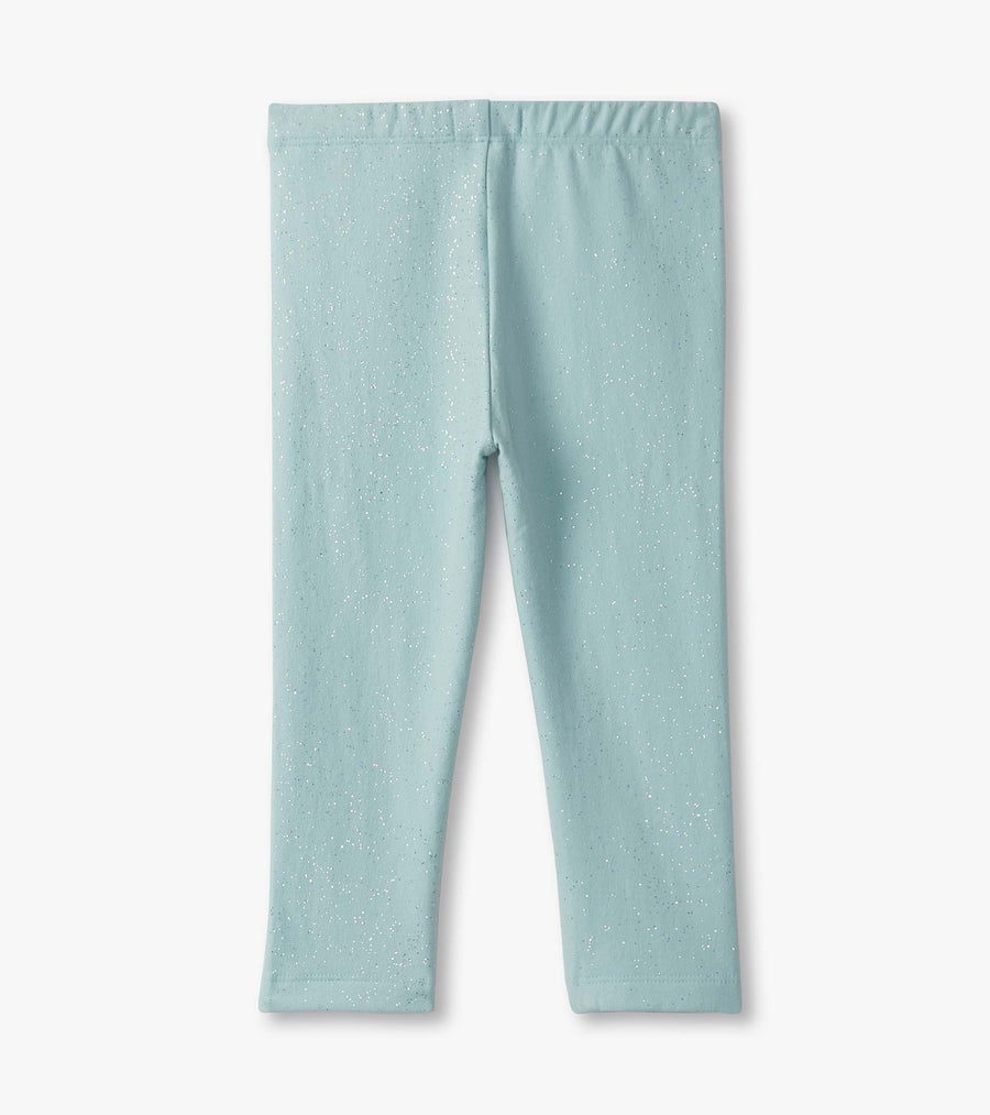 Hot Melt Cozy Leggings - Pastel Turquoise