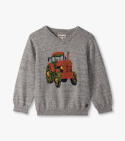 V-Neck Sweater - Tractor