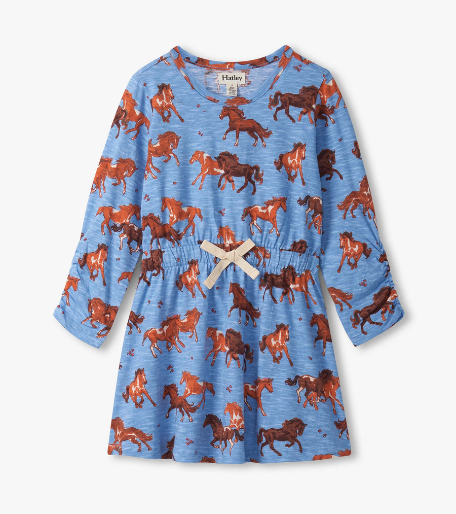 Cinched Waist Dress - Tinsel Horses