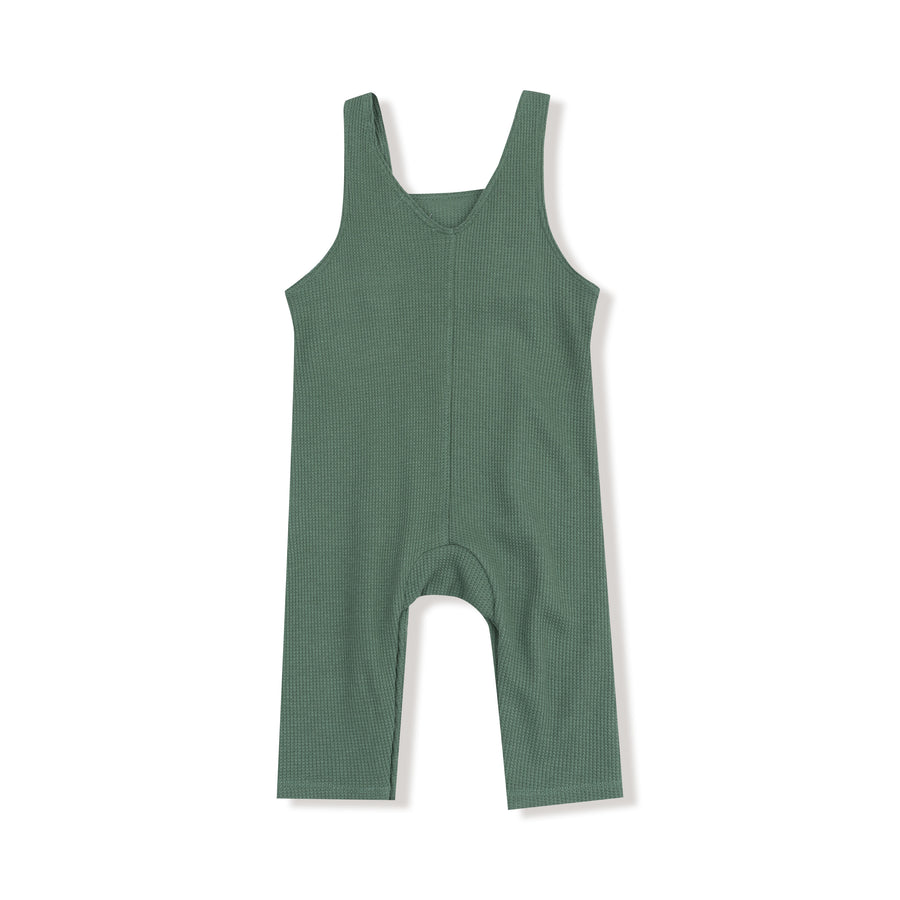 Basic Overalls -Dark Ivy