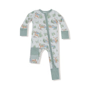 Bamboo Zipper Romper - Buck Deer
