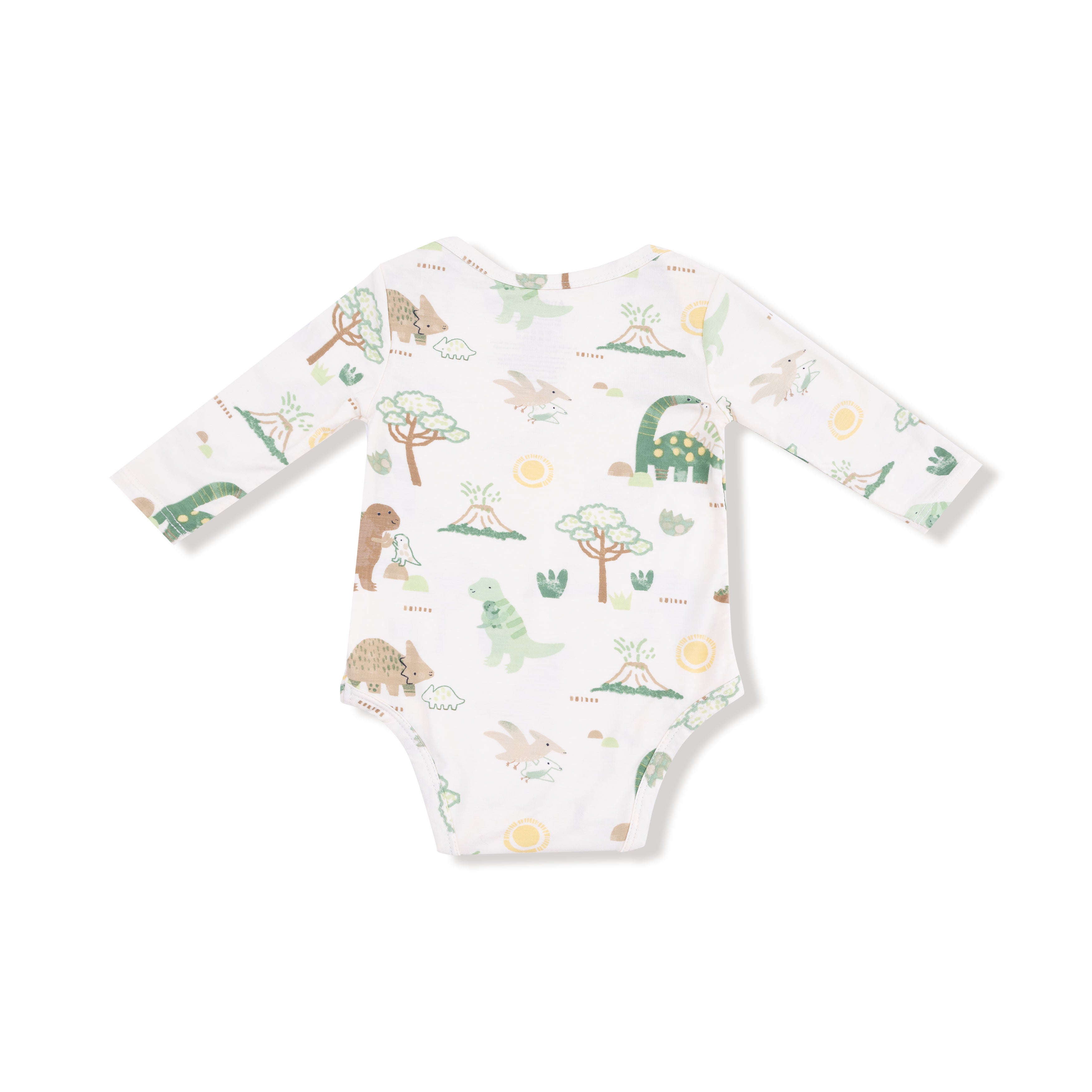 Lap Shoulder Bodysuit - Baby Love Dinos