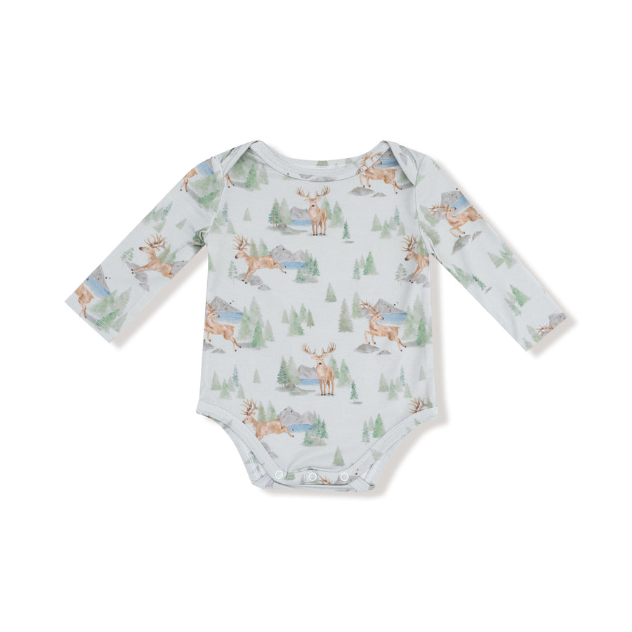 Lap Shoulder Bodysuit - Buck Deer