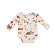 Lap Shoulder Bodysuit - Hay Farmer