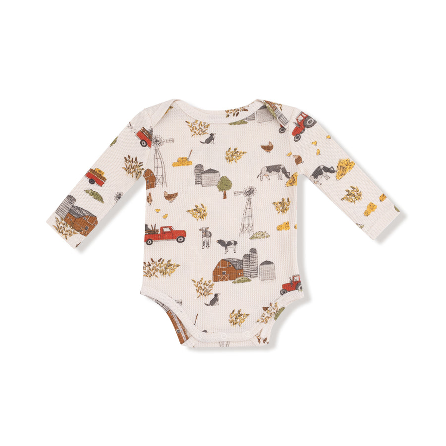 Lap Shoulder Bodysuit - Hay Farmer