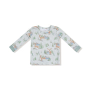 Long Sleeve Bamboo Loungewear Set - Buck Deer