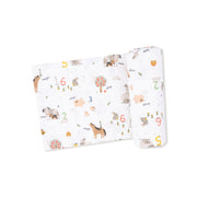 Bamboo Swaddle Blanket - Farm Sounds