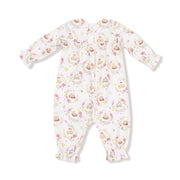 Smocked Romper - Floral Owl Families