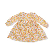 Ruffle Long Sleeve Dress and Ribbed Leggings - Sweet Amber Floral
