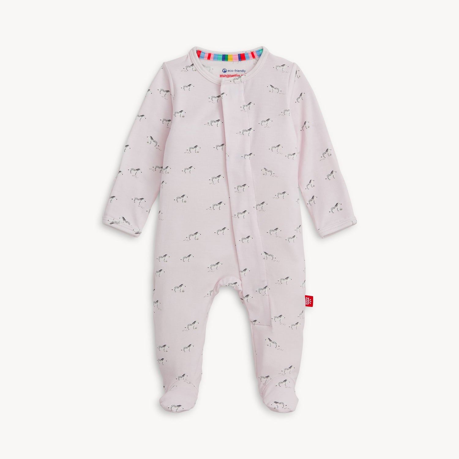 Modal Magnetic Footie - Pink Savannah Plains