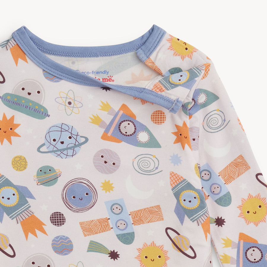 Modal Magnetic Long Sleeve Toddler Pajamas - Lets Rocket