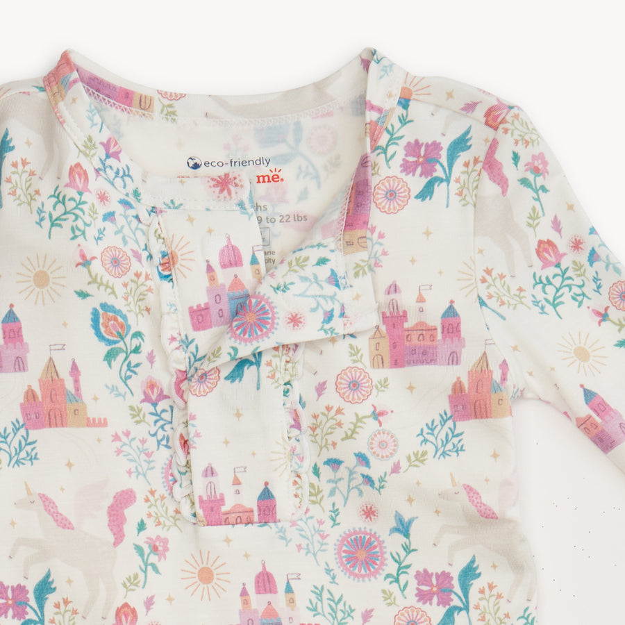 Modal Magnetic Long Sleeve Toddler Pajamas - Tail of Magic