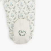 Organic Cotton Magnetic Footie - Eloise