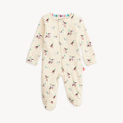 Organic Cotton Magnetic Footie - Quack Me Up