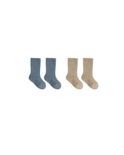 Socks Set - Gold, Ocean