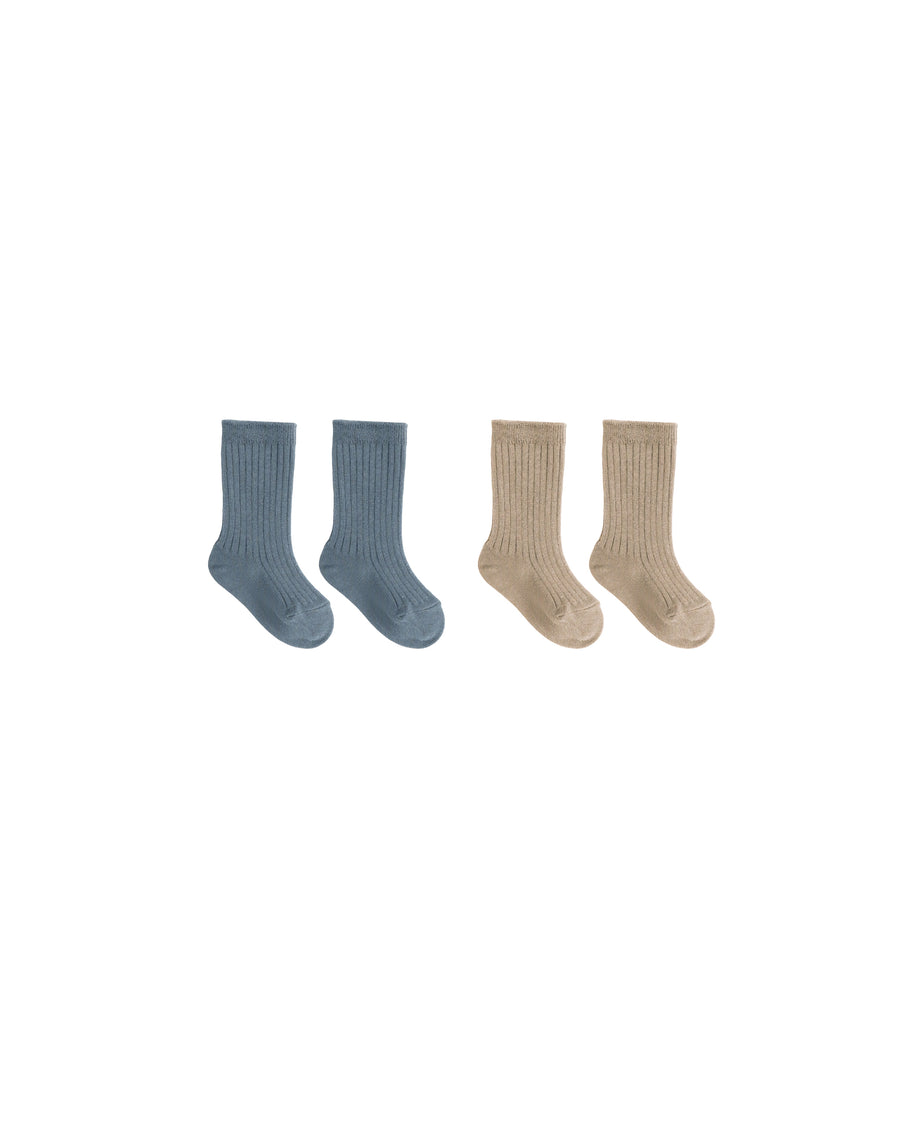 Socks Set - Gold, Ocean