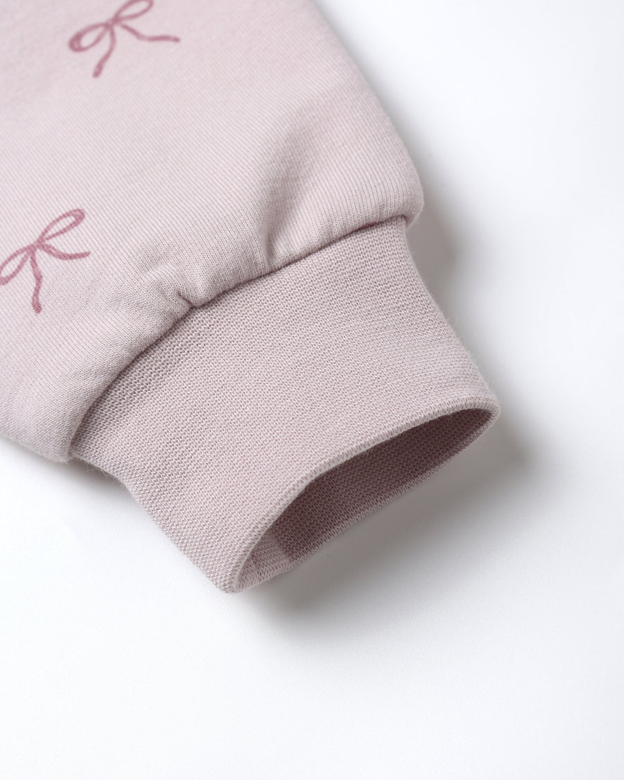 Relaxed Fleece Sweatpants - Bows