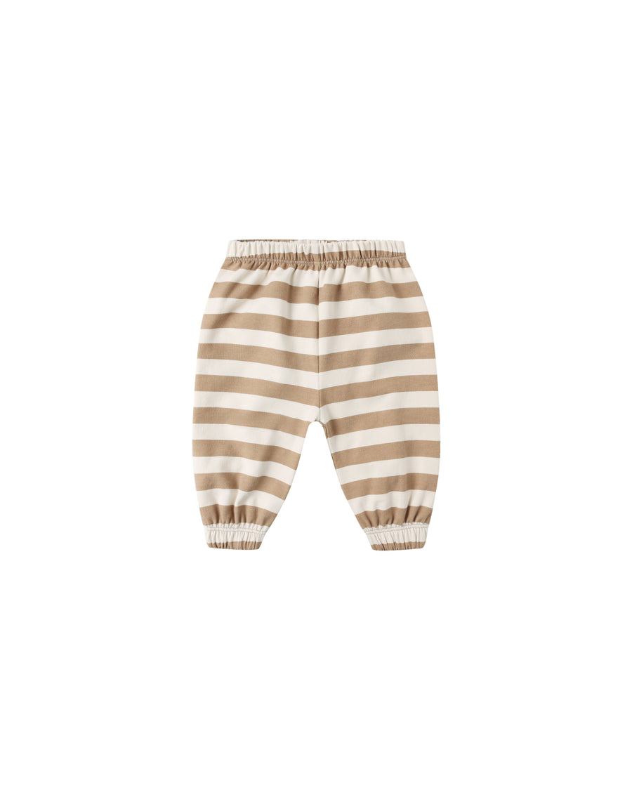 Oversized Sweatpants - Gold Stripe