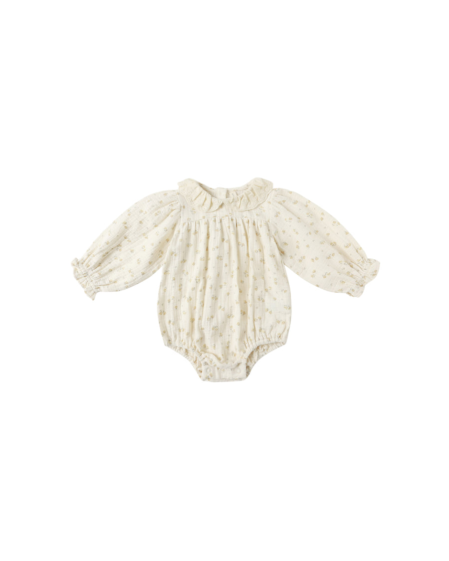 Callie Romper - Golden Floral