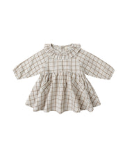 Simone Dress - Blue Plaid
