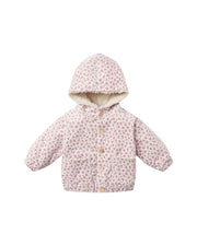 Corduroy Hooded Jacket - Wildflowers