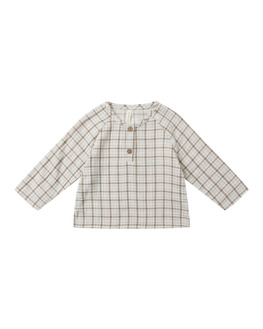 Zion Shirt - Blue Plaid