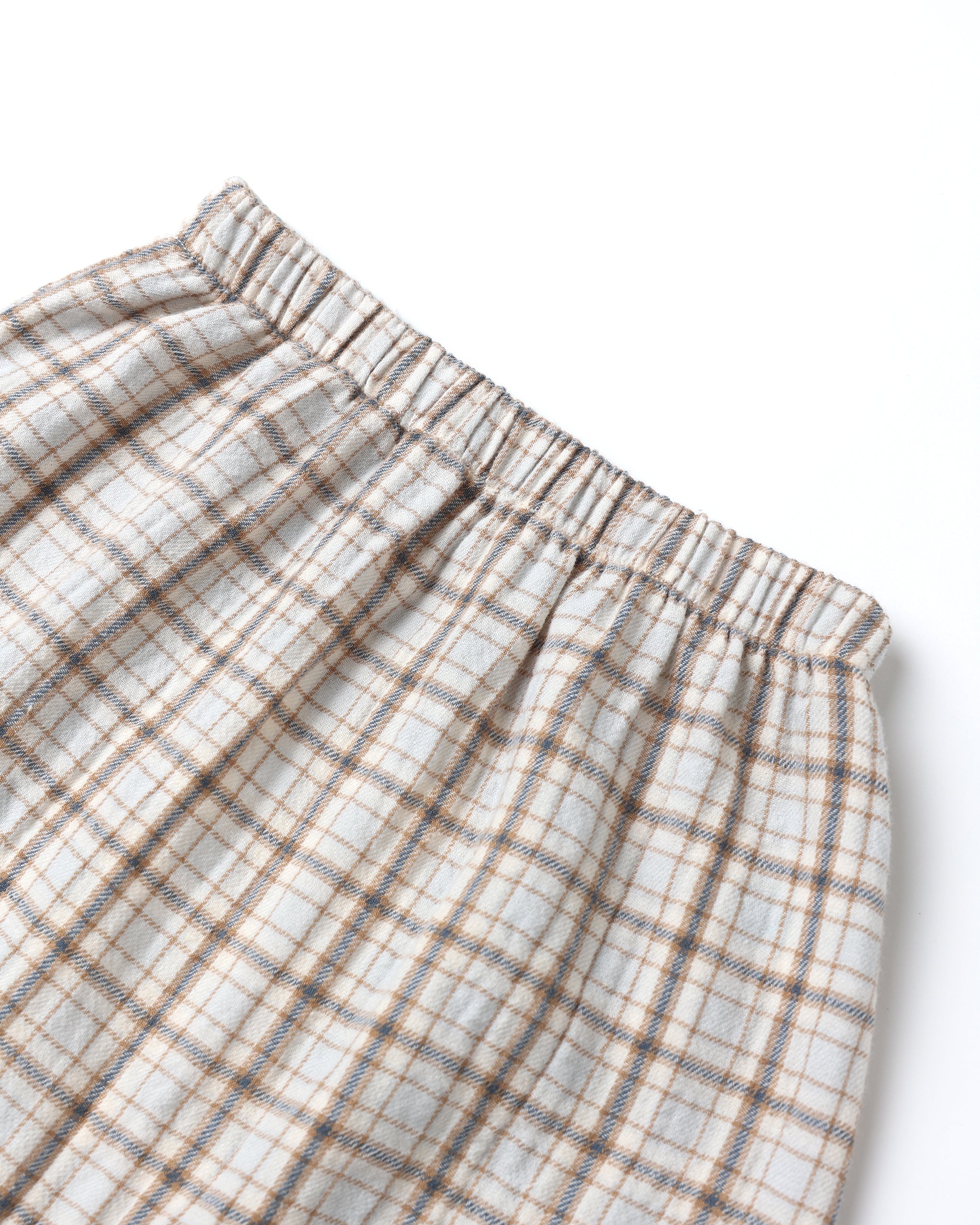 Woven Pant - Blue Plaid