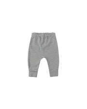 Draw String Pants - Ocean Micro Stripe