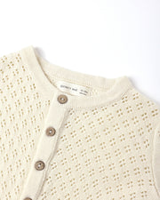 Knit Cardigan - Natural