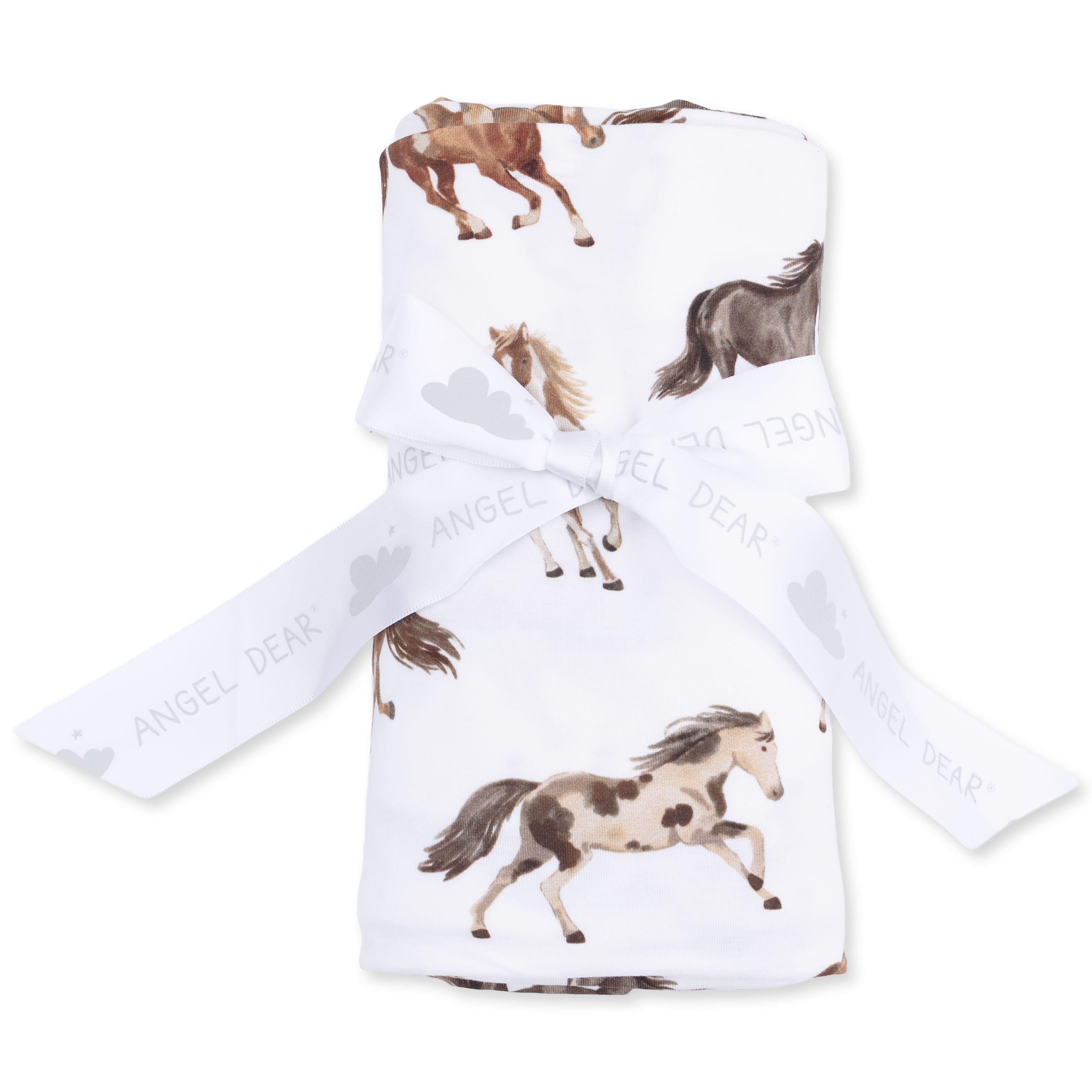 Bamboo Swaddle Blanket - Wild Horses