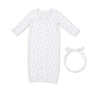 Kimono Gown and Knot Headband - Rose Briar