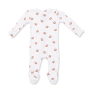 Bamboo Zipper Footie - Mini Footballs