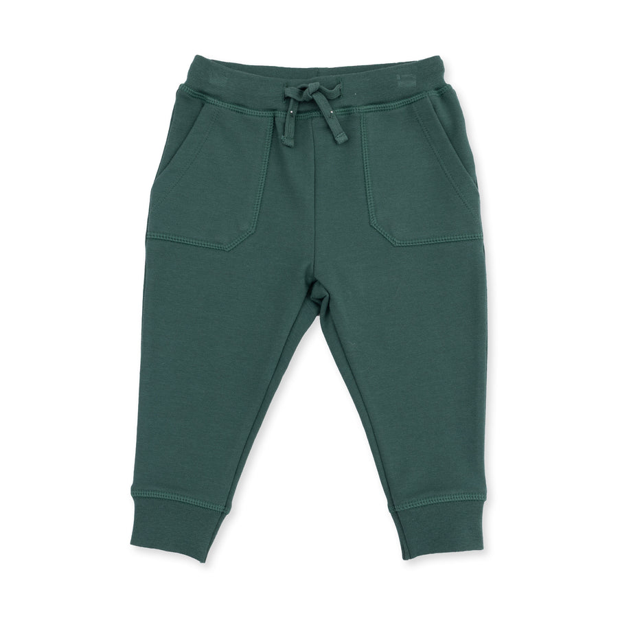 Jogger Pant - Solid Smoke Pine