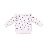 Ruffle Sweatshirt and Bamboo Leggings - Violetta Floral