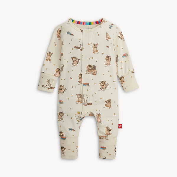 Modal Magnetic Convertible Coverall - Where the Wild Things Are
