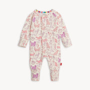Modal Magnetic Convertible Coverall - Pink it's a PAW-TY