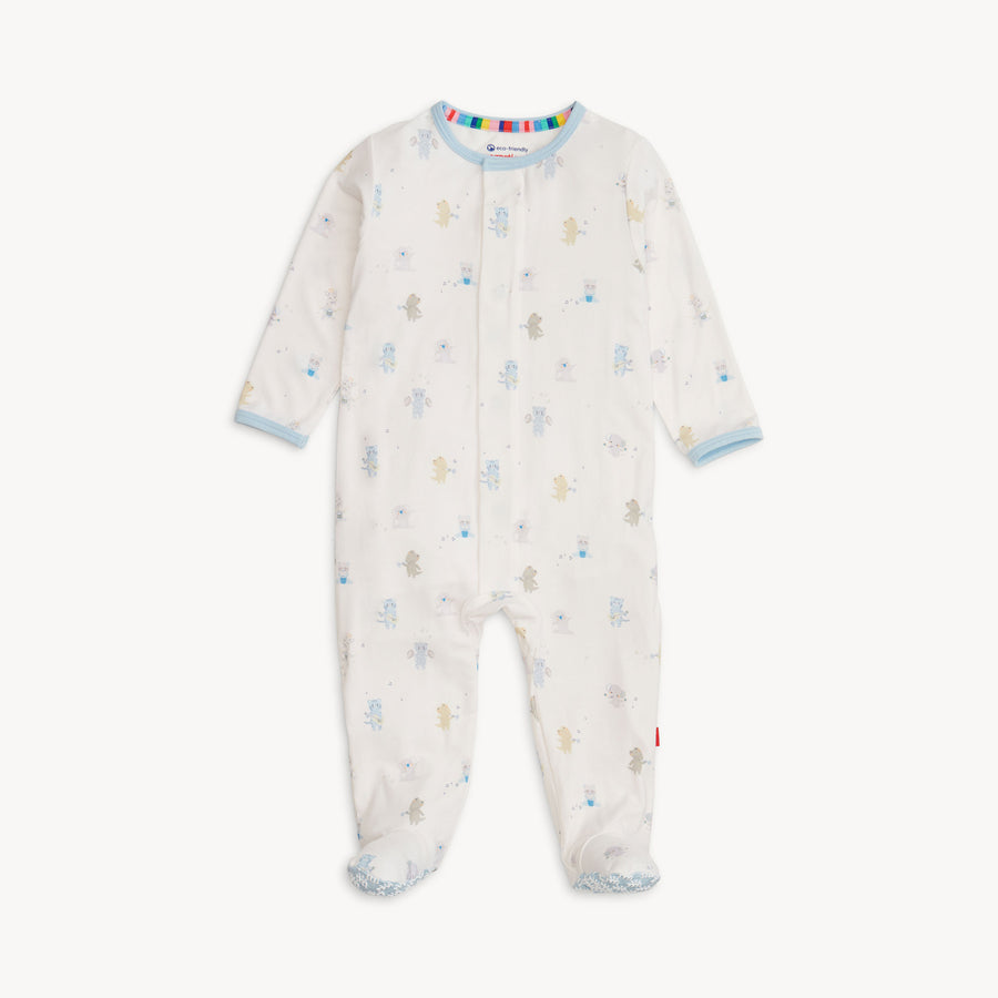 Modal Magnetic Footie - Blue Baby Beats