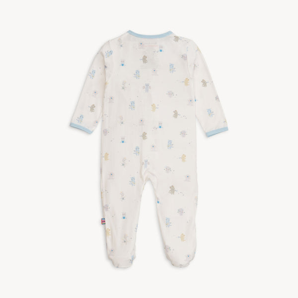 Modal Magnetic Footie - Blue Baby Beats